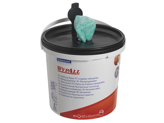 Rengöringsduk WYPALL grön 90/fp